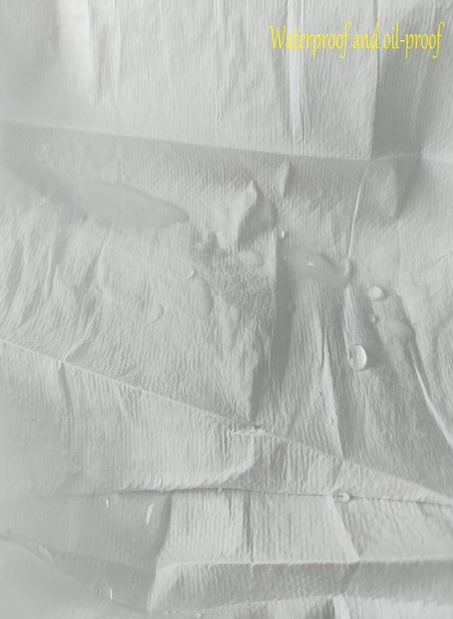 ZMDREAM Hazmat Sleeves Covers Arm Protector with Elasticated Ends White for Painting Tatoo Cleaning Pack of 100 16 inches - Image 5